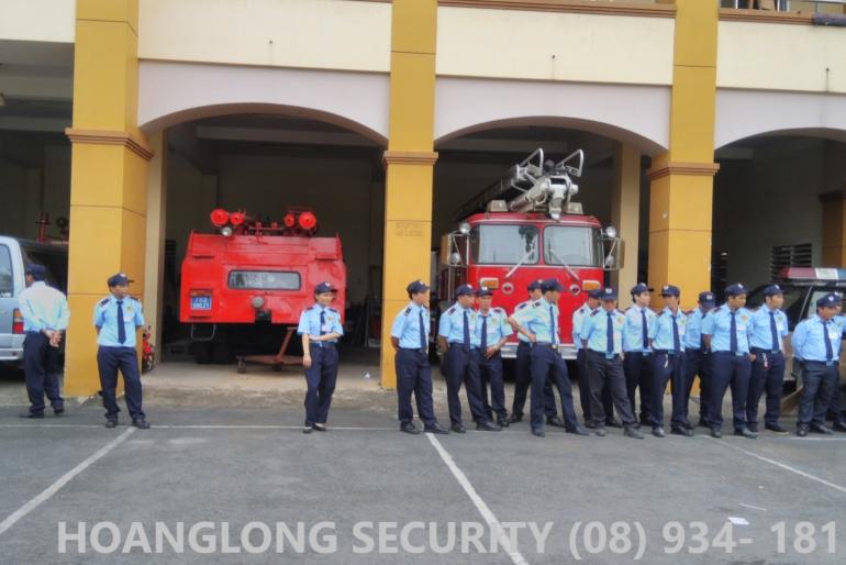 Bảo vệ Hoàng Long (Khoá đào tạo nghiệp vụ bảo vệ chuyên nghiệp-xử lý đám cháy 2)